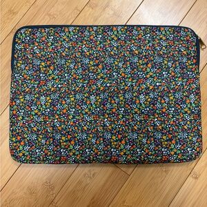 J. Crew Floral Laptop Case